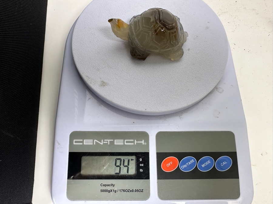 Hand Carved Crystal Turtle Figurine 94g [Photo 12]