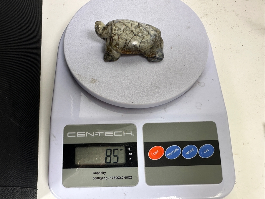 Vintage Hand Carved Lapis Lazuli Turtle Figurine 85g [Photo 14]