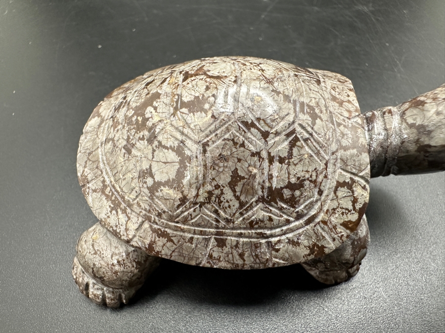 Hand Carved Stone Turtle Figurine 86g [Photo 9]