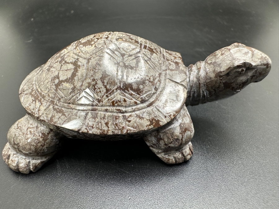Hand Carved Stone Turtle Figurine 86g [Photo 7]