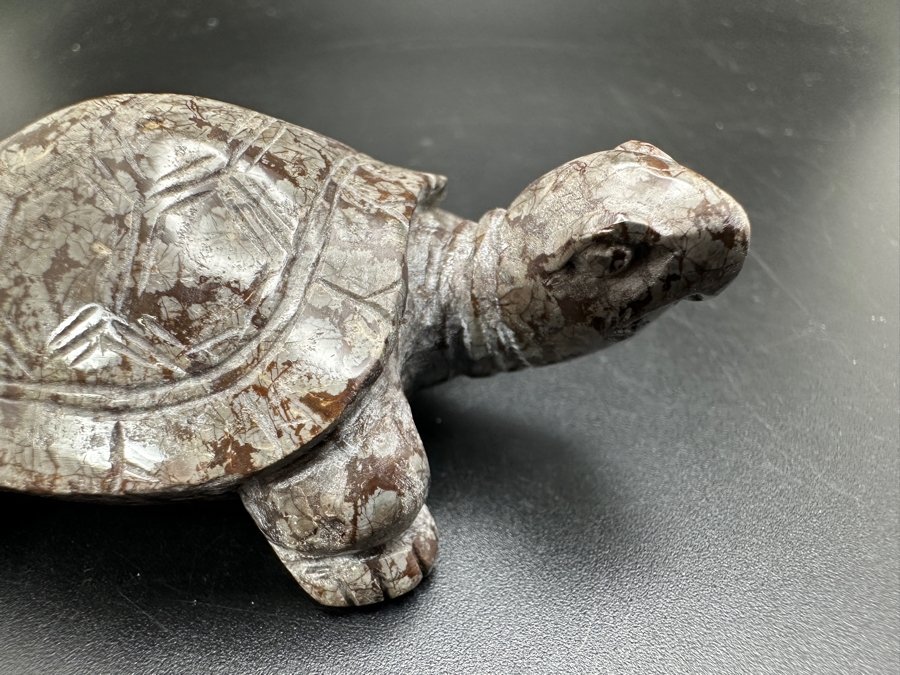 Hand Carved Stone Turtle Figurine 86g [Photo 8]