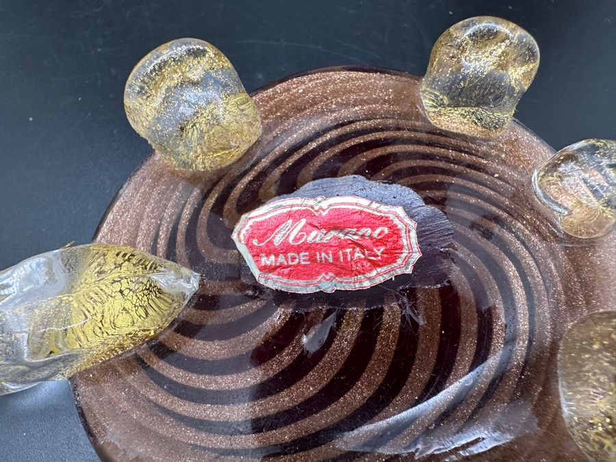 Italian Murano Glass Turtle Figurine With Original Tags Made In Italy [Photo 10]