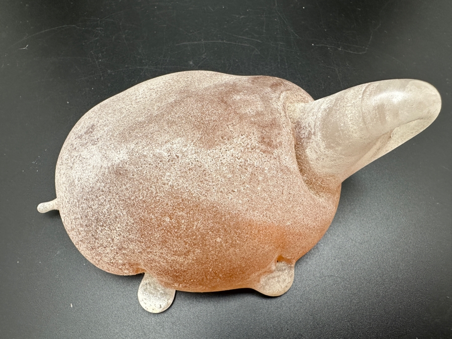 Italian Murano Glass Turtle Figurine With Original Tags Made In Italy [Photo 4]