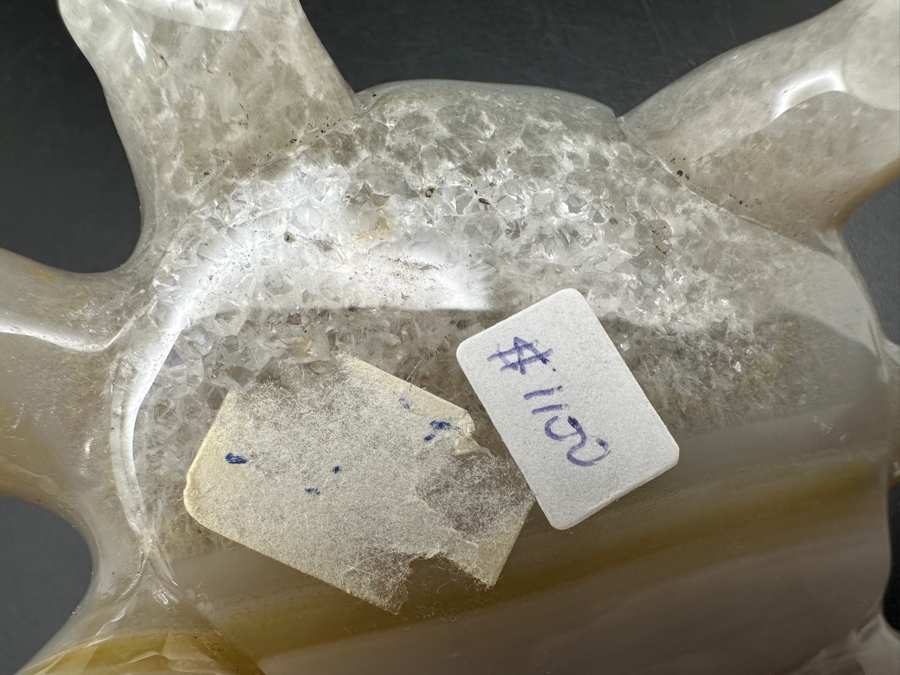 Stunning Hand Carved Agate Turtle Figurine 191g Retails $1,100 [Photo 13]