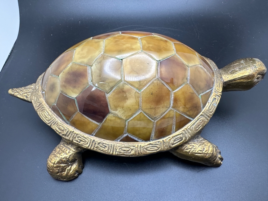 Maitland-Smith Brass Turtle Figurine [Photo 8]
