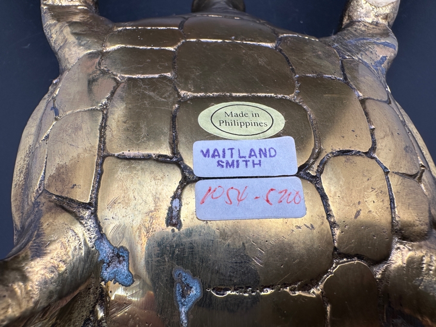 Maitland-Smith Brass Turtle Figurine [Photo 10]