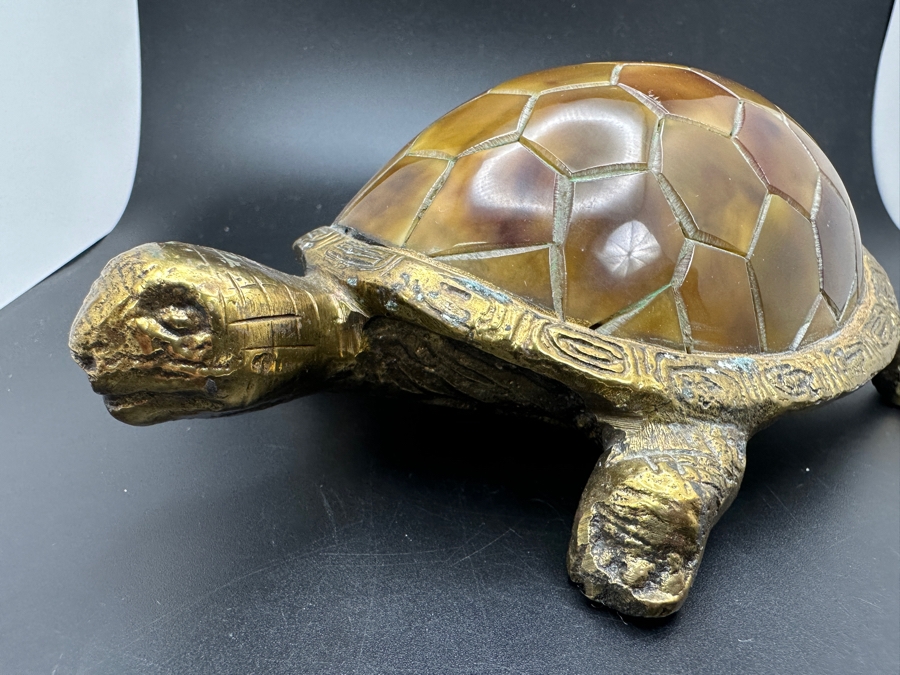 Maitland-Smith Brass Turtle Figurine [Photo 6]