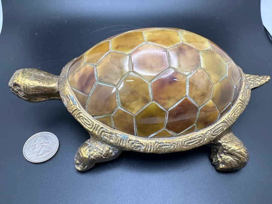 Maitland-Smith Brass Turtle Figurine [Photo 2]