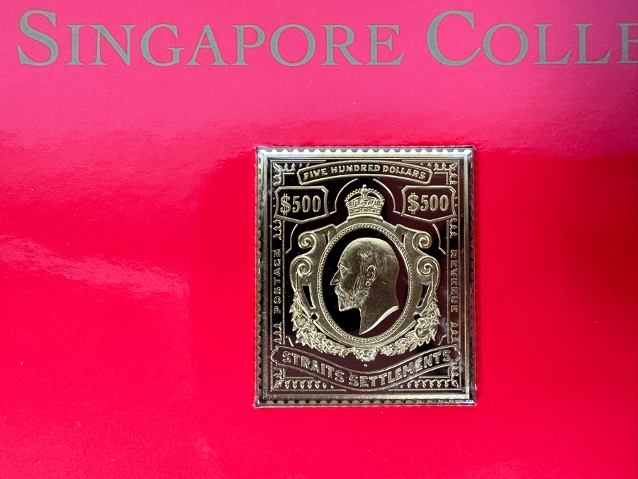 Just Added - (4) Rare 1995 Limited Edition The Singapore Collection 925 Sterling Silver Proof Ingots By The Singapore Mint And Singapore Philatelic Museum Limited To 3,800 Sets 124g [Photo 4]