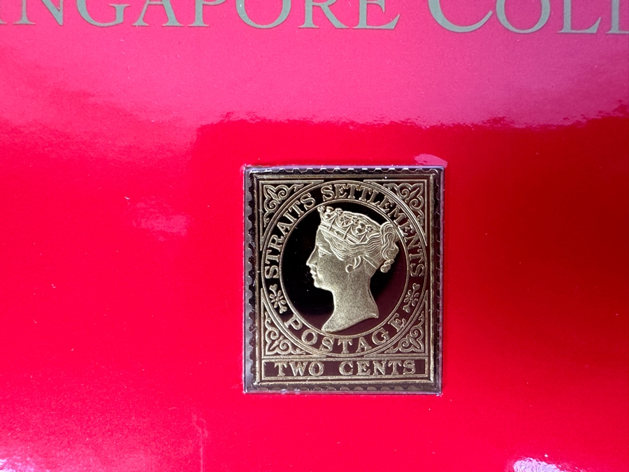 Just Added - (4) Rare 1995 Limited Edition The Singapore Collection 925 Sterling Silver Proof Ingots By The Singapore Mint And Singapore Philatelic Museum Limited To 3,800 Sets 124g [Photo 5]