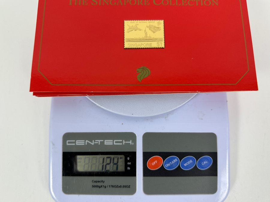 Just Added - (4) Rare 1995 Limited Edition The Singapore Collection 925 Sterling Silver Proof Ingots By The Singapore Mint And Singapore Philatelic Museum Limited To 3,800 Sets 124g [Photo 13]