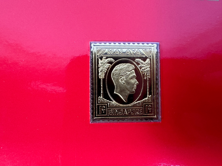 Just Added - (4) Rare 1995 Limited Edition The Singapore Collection 925 Sterling Silver Proof Ingots By The Singapore Mint And Singapore Philatelic Museum Limited To 3,800 Sets 159g [Photo 7]