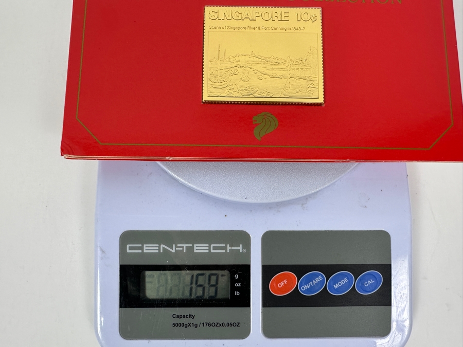 Just Added - (4) Rare 1995 Limited Edition The Singapore Collection 925 Sterling Silver Proof Ingots By The Singapore Mint And Singapore Philatelic Museum Limited To 3,800 Sets 159g [Photo 13]