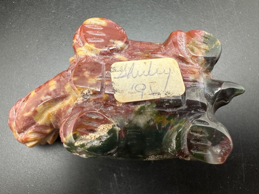 Four Carved Stone Turtle Figurines 402g [Photo 19]