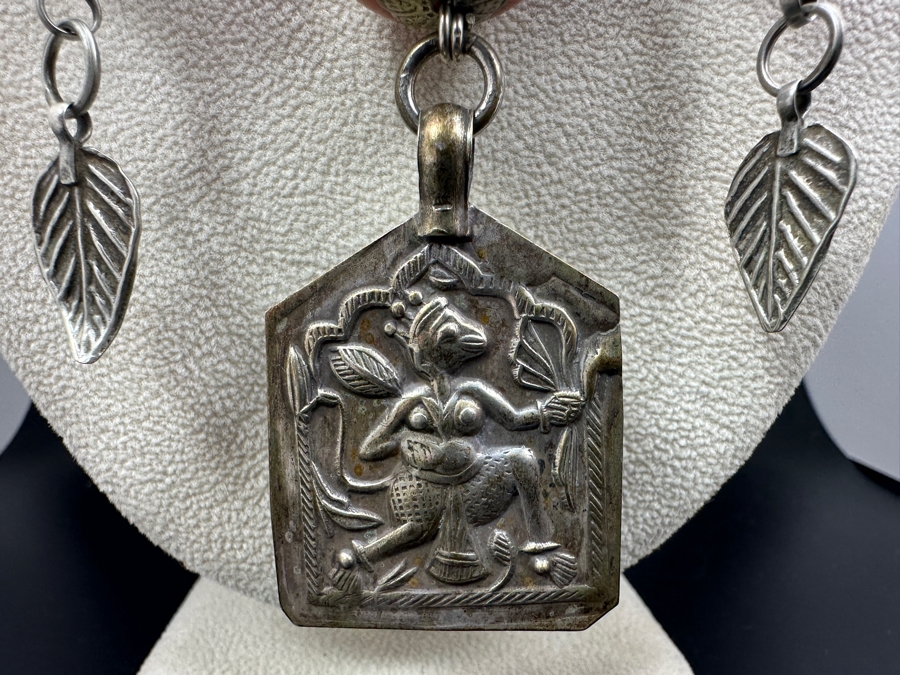 Vintage Tribal Statement 16' Necklace 92g [Photo 3]