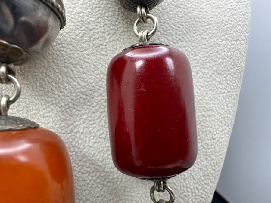 Vintage Tribal Statement 16' Necklace 92g [Photo 7]