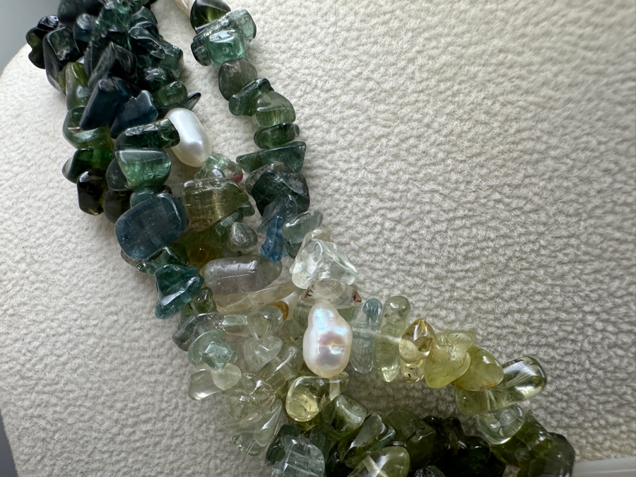 18' Multi-Stone Pendant Necklace [Photo 5]