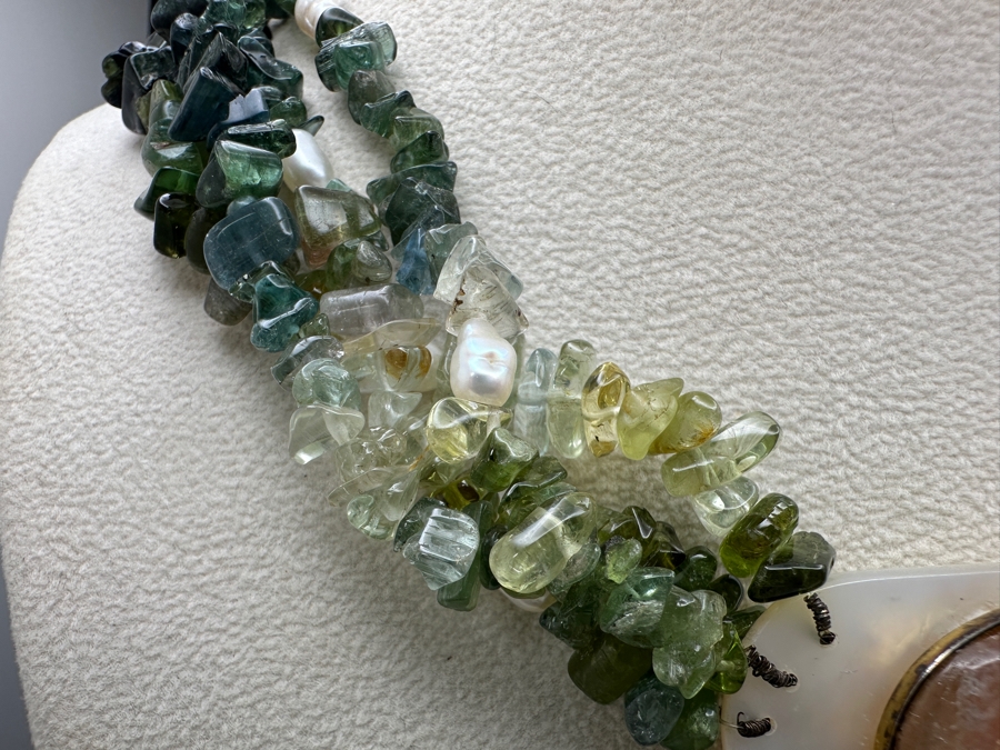 18' Multi-Stone Pendant Necklace [Photo 4]