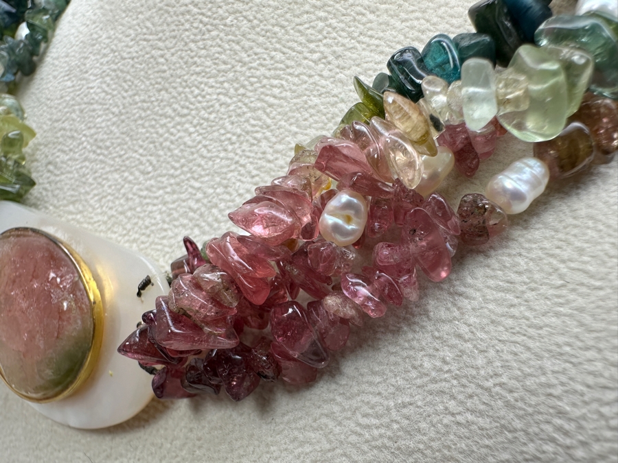 18' Multi-Stone Pendant Necklace [Photo 7]