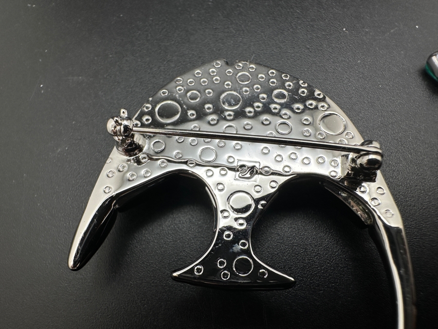 Pair Of Swarovski Crystal Pins Brooches [Photo 6]
