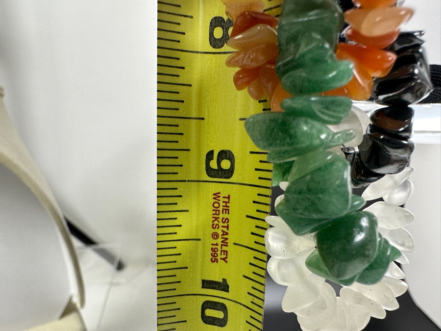 18' Multi-Stone Woven Chain Necklace [Photo 9]