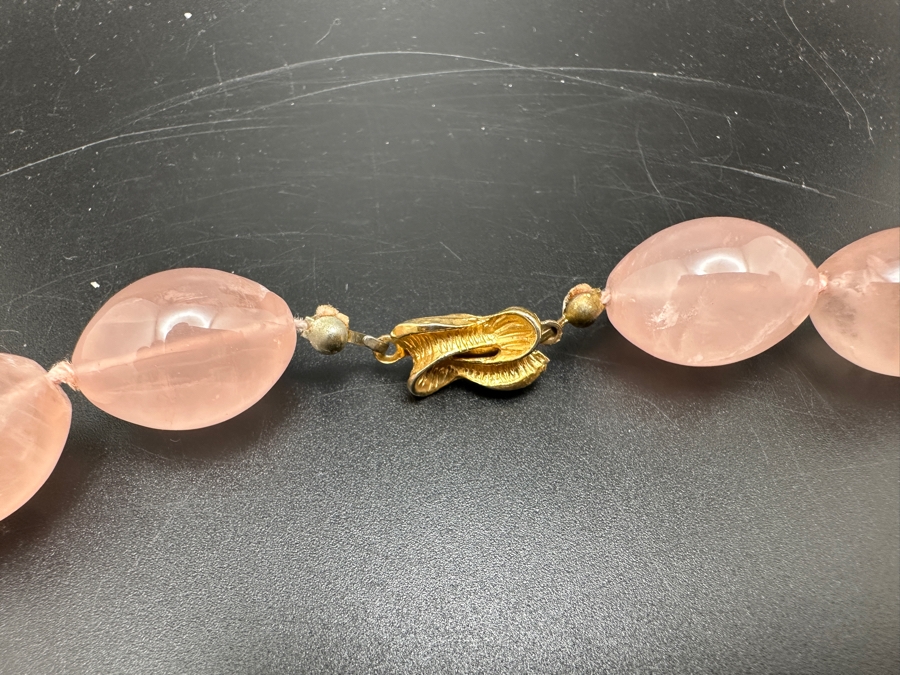 18' Rose Quartz Beaded Necklace [Photo 4]