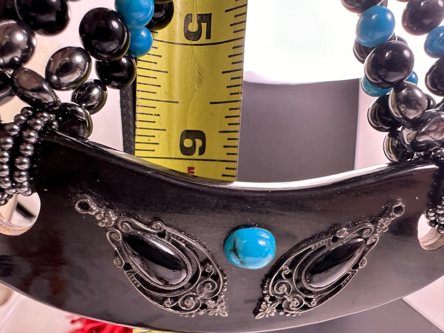 12' Multi-Stone Necklace With Turquoise [Photo 8]