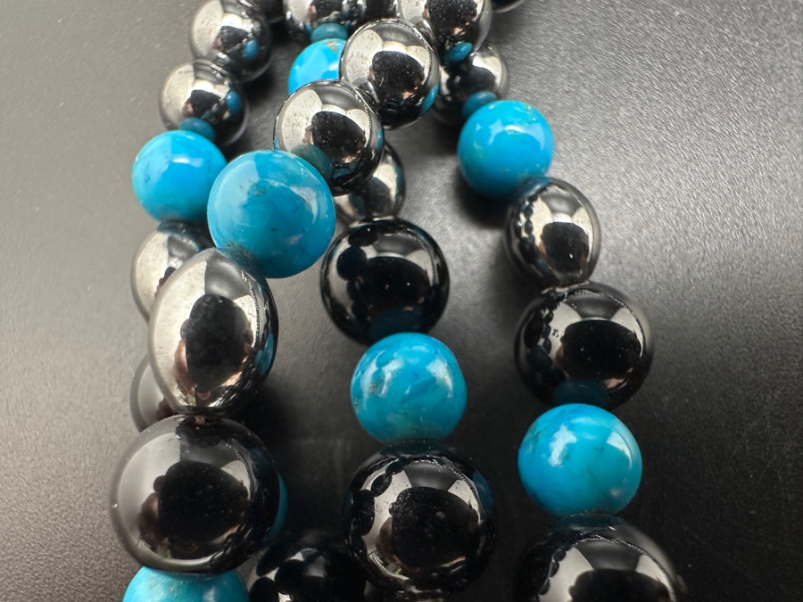 12' Multi-Stone Necklace With Turquoise [Photo 6]