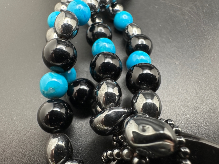 12' Multi-Stone Necklace With Turquoise [Photo 7]