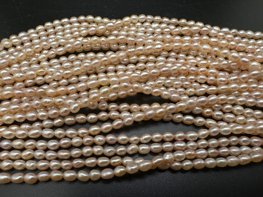 Vintage Signed Designer Sterling Silver Multi-Strand Pearl 12' Choker Necklace [Photo 5]