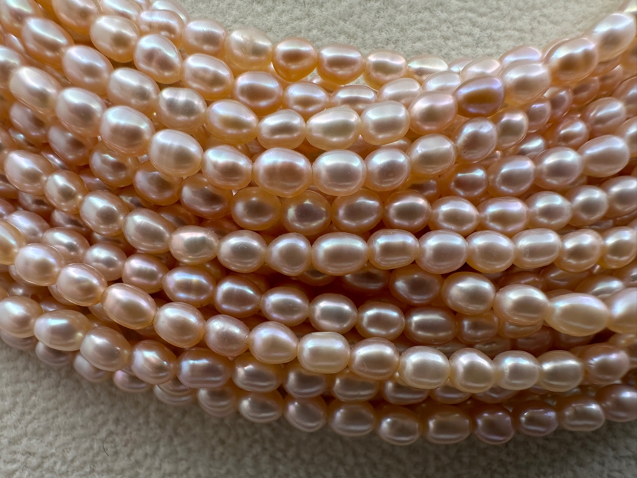 Vintage Signed Designer Sterling Silver Multi-Strand Pearl 12' Choker Necklace [Photo 4]
