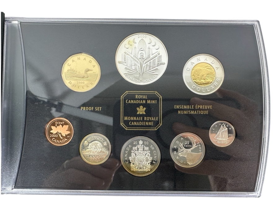 Royal Canadian Mint Voyage Of Discovery Proof Set Of Coins With Six Sterling Silver Coins [Photo 1]