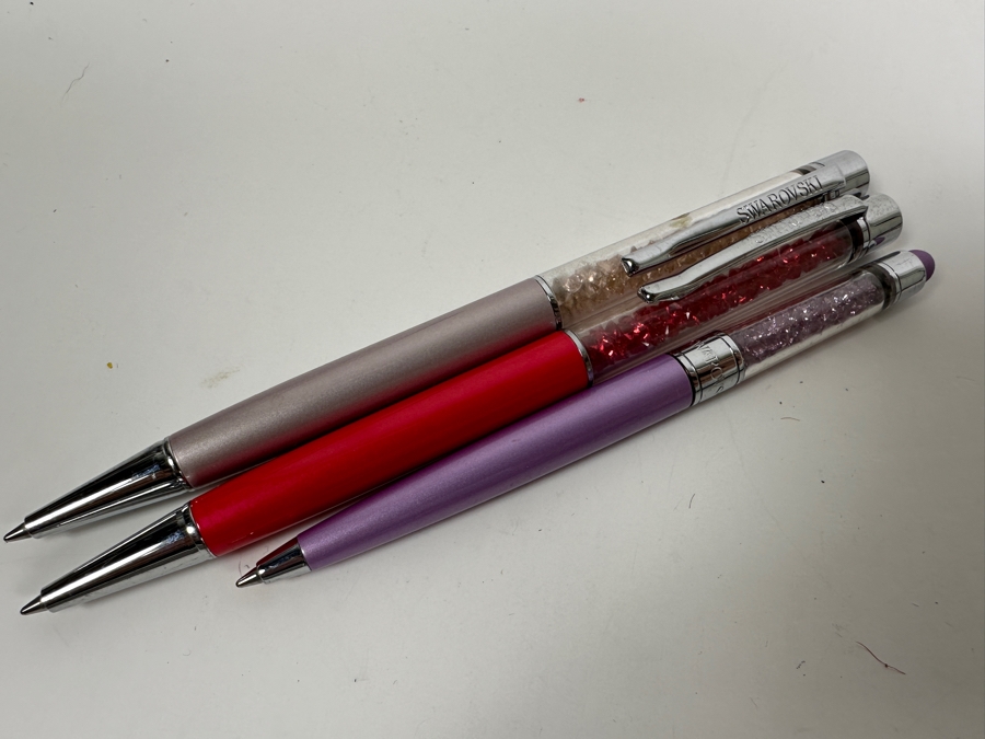 (3) Swarovski Ballpoint Pens [Photo 5]
