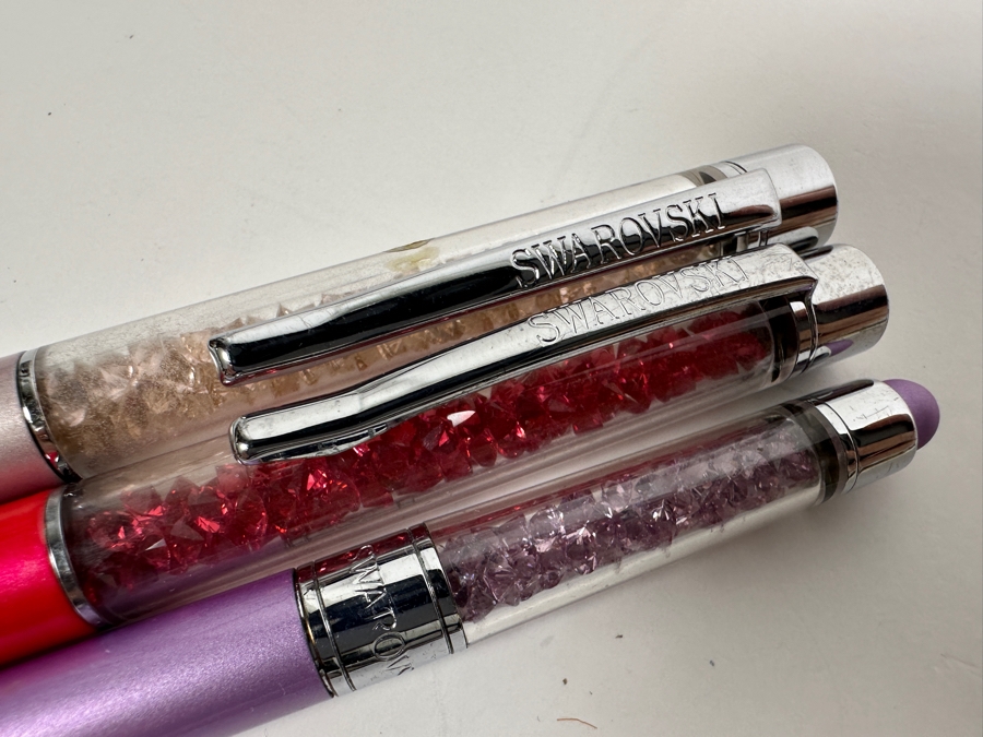 (3) Swarovski Ballpoint Pens [Photo 7]