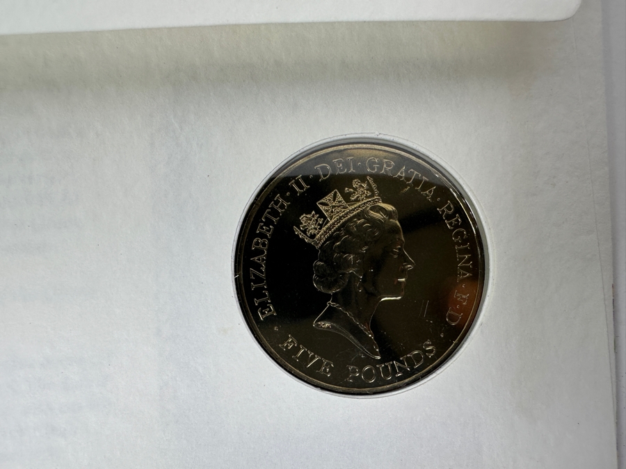 Just Added - Four Royal Mint First Day Covers With Coins / Tokens [Photo 12]