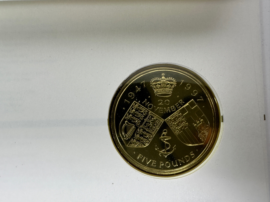 Just Added - Four Royal Mint First Day Covers With Coins / Tokens [Photo 13]