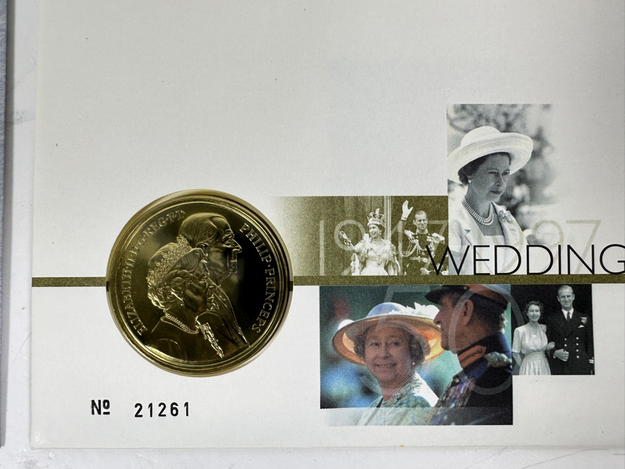 Just Added - Four Royal Mint First Day Covers With Coins / Tokens [Photo 9]