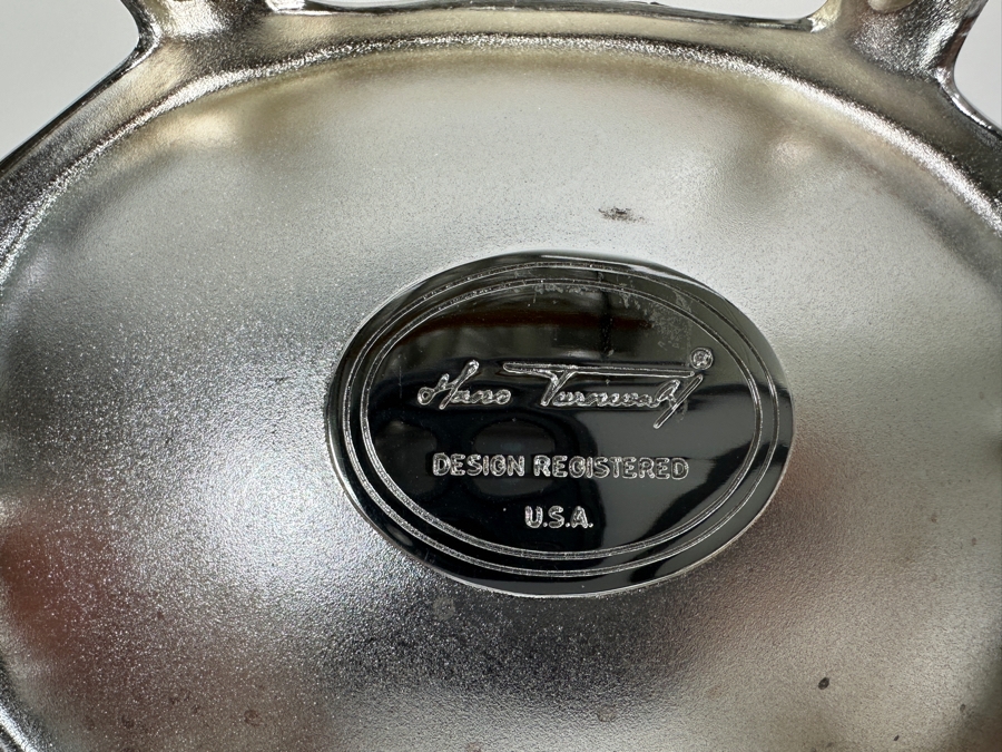 Hans Turnwald Signed Silver Plate Turtle Box 7'W [Photo 9]