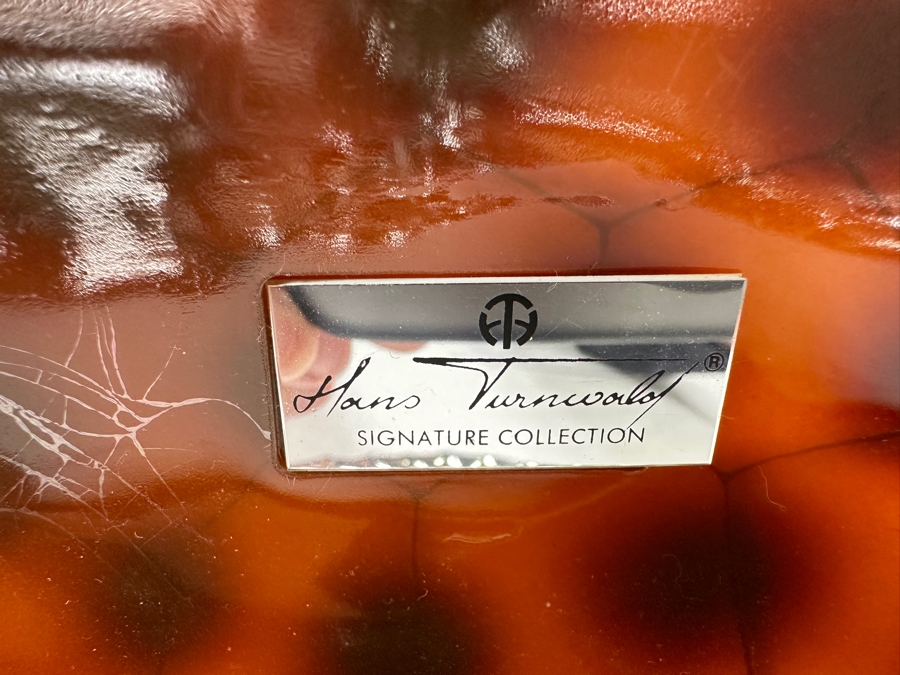 Hans Turnwald Signed Silver Plate Turtle Box 7'W [Photo 8]