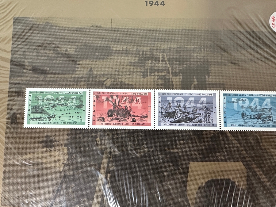 Mint Canadian Post Postage Stamps Sets Second World War Souvenir Editions 1939-1945 - 14 Sets Total Retails $73 [Photo 15]