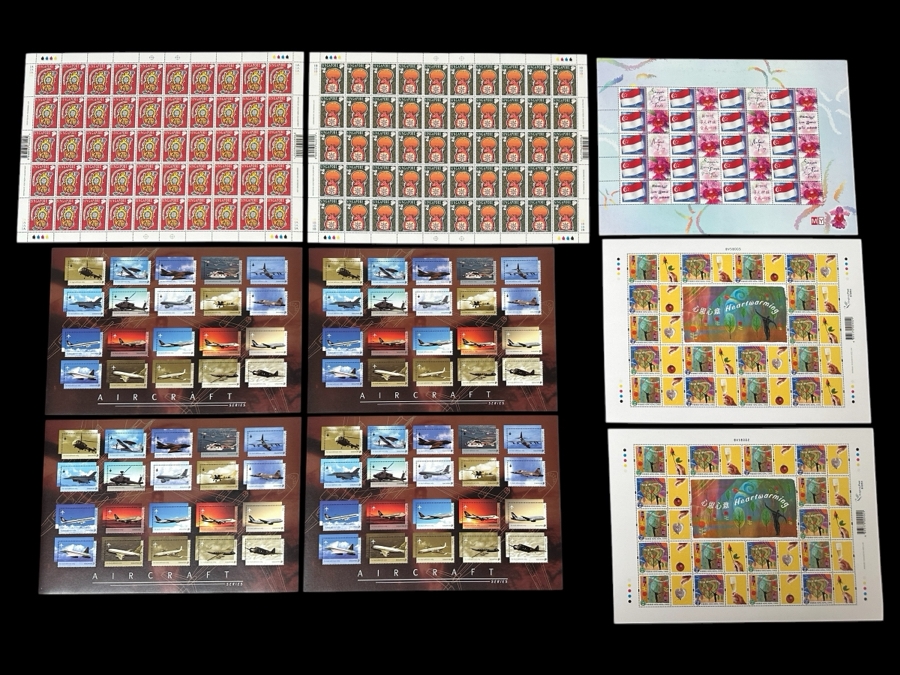 Just Added - Mint Singapore Postage Stamps 9 Sheets