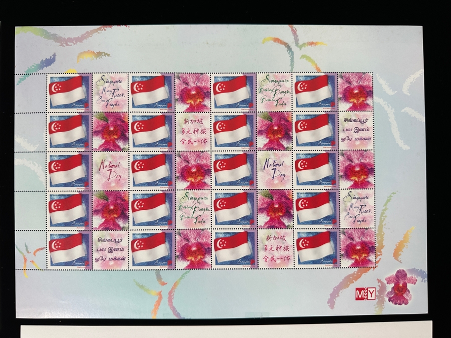 Just Added - Mint Singapore Postage Stamps 9 Sheets [Photo 5]