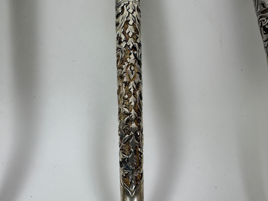 .800 Silver Spoons and Ladles 475g (80% Silver - Silver Melt Value $401) [Photo 7]