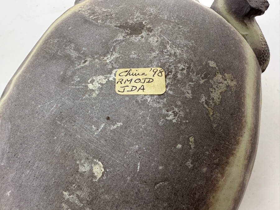 Stunning Hand Carved Chinese Stone Turtle 1,366g [Photo 13]