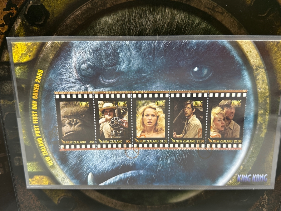 Just Added - Mint King Kong Movie Stamps From The New Zealand Post [Photo 7]
