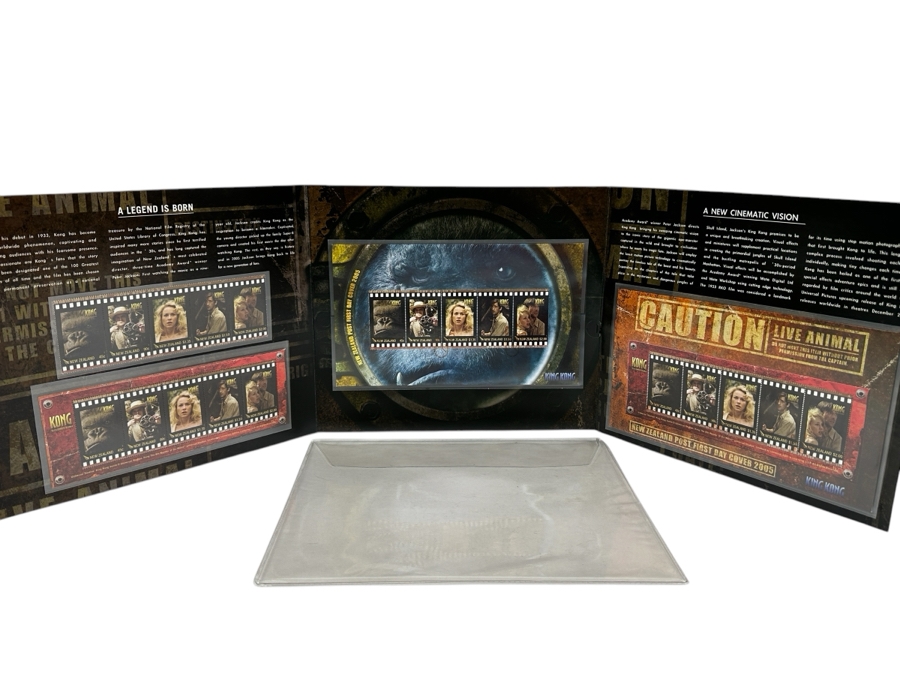 Just Added - Mint King Kong Movie Stamps From The New Zealand Post [Photo 1]
