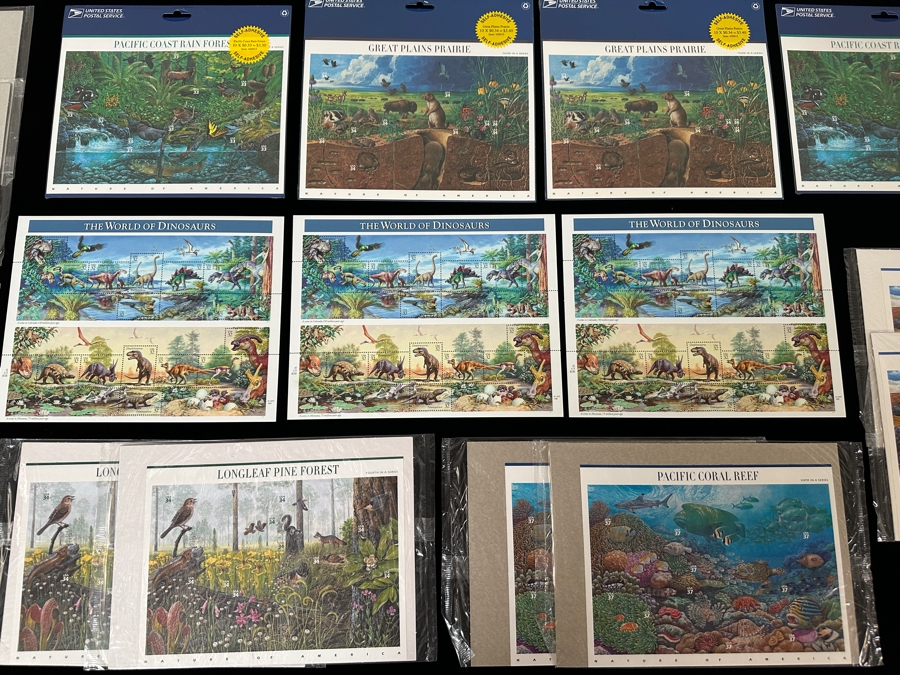 Just Added - US Mint Postage Stamps Featuring Wildlife 17 Sheets [Photo 7]
