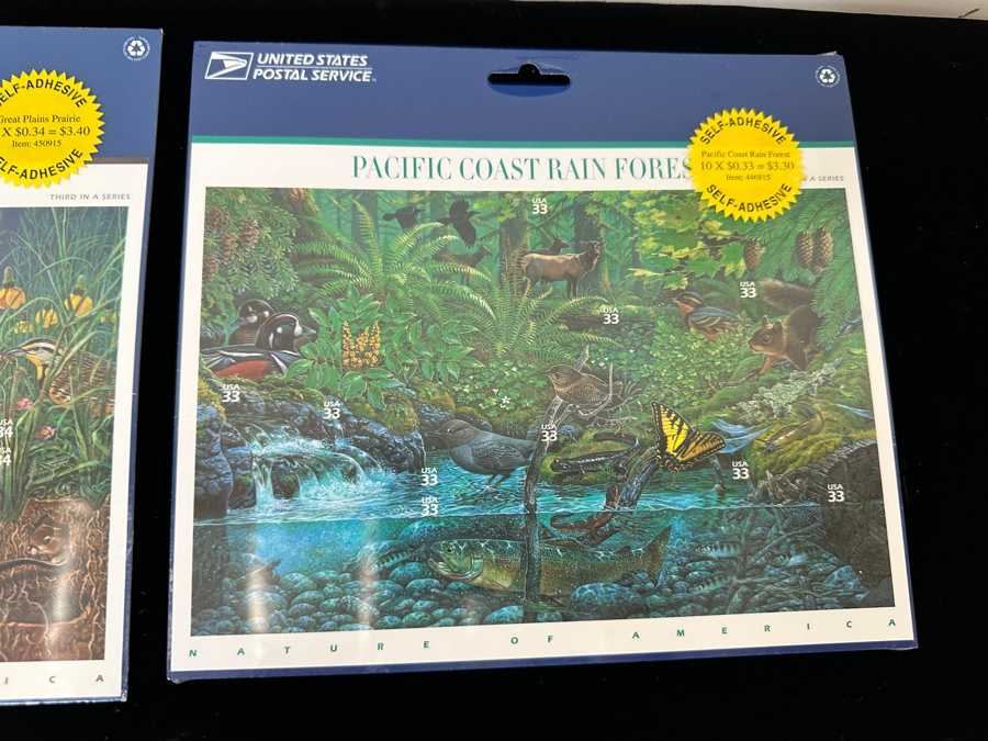 Just Added - US Mint Postage Stamps Featuring Wildlife 17 Sheets [Photo 12]