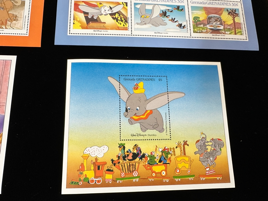 Mint Walt Disney Postage Stamps Disney Characters At Work From St. Vincent, Grenada Grenadines & Guyana [Photo 13]