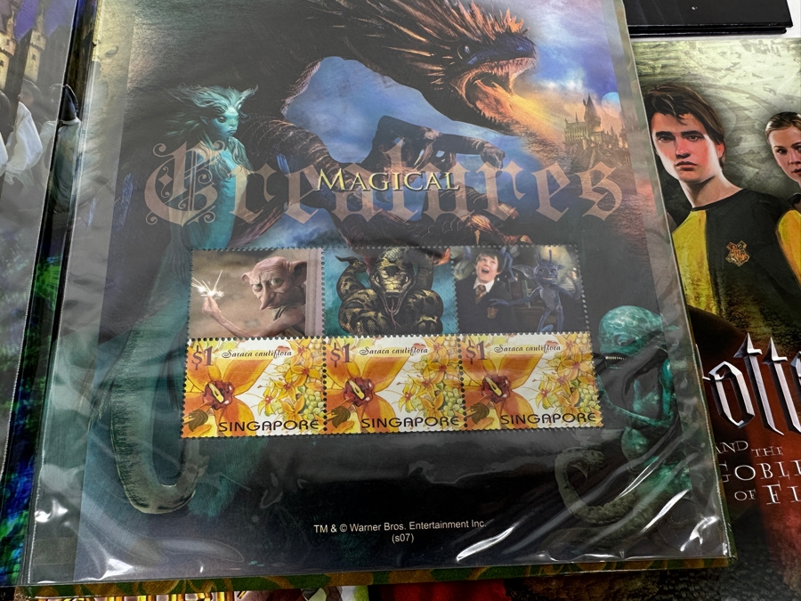 Mint Harry Potter Stamp Collection From Singapore [Photo 8]